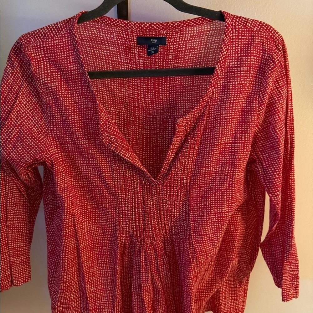 GAP Red Women's Blouse